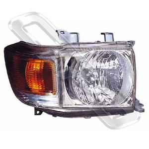 8134094-2G  - HEADLAMP - R/H - MANUAL - TO SUIT TOYOTA LANDCRUISER FJ70 2007-