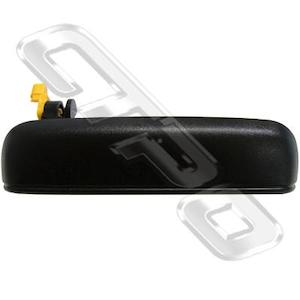 8107110-4  - DOOR HANDLE - FRONT OUTER - BLACK - R/H - TO SUIT TOYOTA STARLET EP90 1996 -