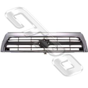 8126099-2  - GRILLE - CENTRE - CHROME/GREY - TO SUIT TOYOTA HILUX 4WD/4 RUNNER KZN185 1996-