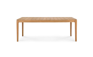 Furniture: Ethnicraft Bok Outdoor Dining Table 200