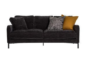 Manhattan 2.5 Seater Sofa – Boston Black