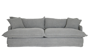 Ollie 3 Seater Sofa – Stone