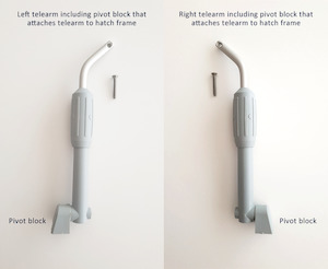 Cule Hatch Telearm (Left)