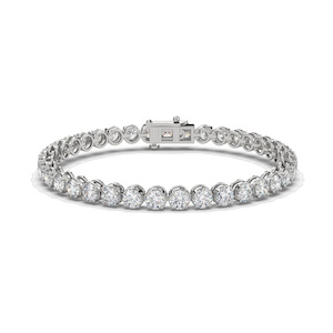 Jewellery: Diamond Premiere Round Tennis Bracelet