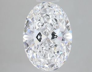 1.46ct Oval Lab Grown Diamond (Colour D, Clarity VVS2, IGI)