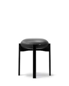 Pioneer Stool Low - Black Beech Lacquered