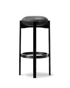 Pioneer Stool - Black Beech Lacquered