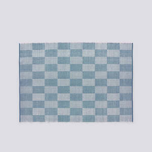 Check Rug - 170 x 240 Light Blue S Check