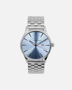 Carré Remy Watch Silver/Blue