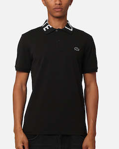 Lacoste Active Slim Fit Polo T-Shirt Black