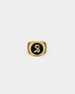 Clothing: Saint Morta Allstar Signot Ring Gold