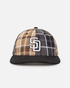 New Era San Diego Padres 'Multi Panel Plaid' 9FIFTY High Crown Strapback Plaid