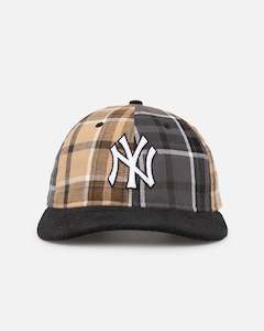 Clothing: New Era New York Yankees 'Multi Panel Plaid' 9FIFTY High Crown Strapback Plaid