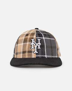 New Era New York Mets 'Multi Panel Plaid' 9FIFTY High Crown Strapback Plaid