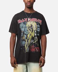 Iron Maiden Killers Green T-Shirt Black Vintage