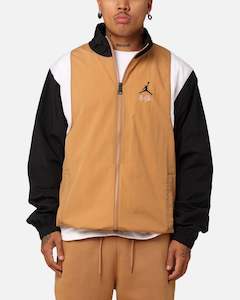 Clothing: Jordan Essentials Jacket Dark Brown/White