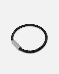 Clothing: Guess Mainline 6mm Script Leather Bracelet Multi