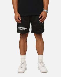 Saint Morta Members Club Mesh Shorts Black