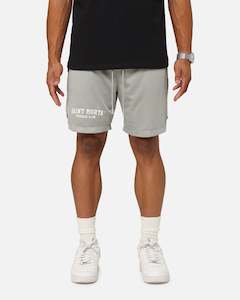 Saint Morta Members Club Mesh Shorts Light Grey