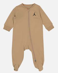 Jordan Infants' Jumpman Footed Coverall Brown