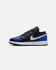 Jordan Kids' Air Jordan 1 Low (GS) Black/White-Game Royal