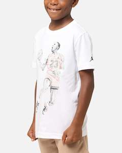 Jordan Kids' Air Jordan Dots T-Shirt White