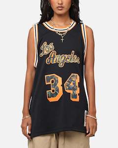 Mitchell & Ness Los Angeles Lakers Shaquille O'Neal 'Wilderness' …