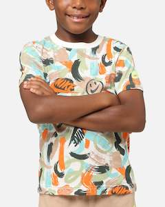 Nike Kids' Express Yourself AOP T-Shirt Sail