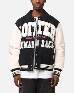 Clothing: Loiter Vice City Varsity Jacket Black