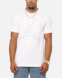 Jordan Flight Essentials Holiday Crewneck T-Shirt White