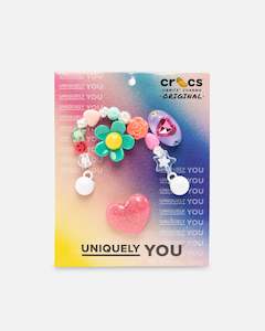 Crocs Trendy Jewellery Jibbitz™ Charms 5 Pack Multi