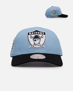 Mitchell & Ness Las Vegas Raiders 'Vapor Blue' 1998 Champion Pro Crown…