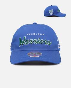 Clothing: Mitchell & Ness Auckland Warriors Deadstock Snapback Blue