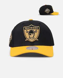 Mitchell & Ness Las Vegas Raiders "Enter The Dragon" Pro Crown Snapback Black/Ochre