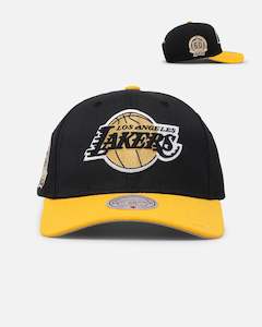 Mitchell & Ness Los Angeles Lakers "Enter The Dragon" Pro Crown Snapback Black/Ochre