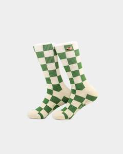 Honor The Gift Women's Jazz Jacquard Socks Green