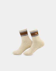 Honor The Gift Women's C-Fall Mid Retro Socks Mustard