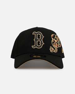 New Era Boston Red Sox 'Year Of The Snake' 9FORTY A-Frame Snapback Black/Gold