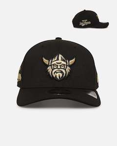 New Era Canberra Raiders '2025 NRL Vegas Round' 9SEVENTY Stretch Snapback Black/Gold