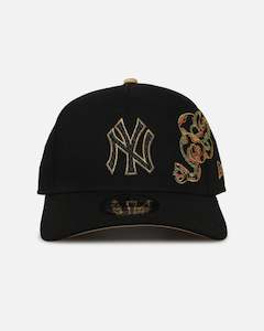 New Era New York Yankees 'Year Of The Snake' 9FORTY A-Frame Snapback Black/Gold