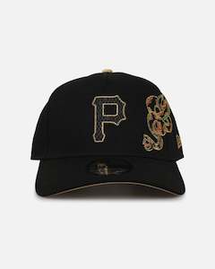 New Era Pittsburgh Pirates 'Year Of The Snake' 9FORTY A-Frame Snapback Black/Gold