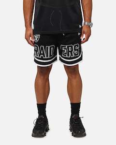 New Era Las Vegas Raiders NFL Graphic Shorts Black