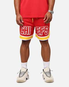 New Era Kansas City Chiefs NFL Graphic Shorts Front Door Red