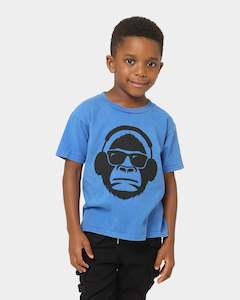 Shortie Kids' Gorilla T-Shirt Blue