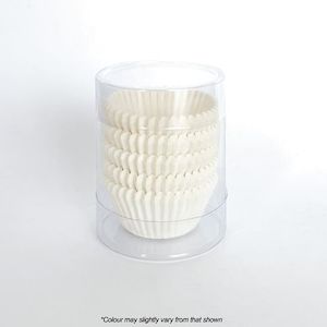 390 Baking Cups (Mini Cupcakes) - White (100 approx)