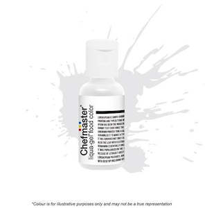 Chefmaster Liqua-Gel - White - 25gm