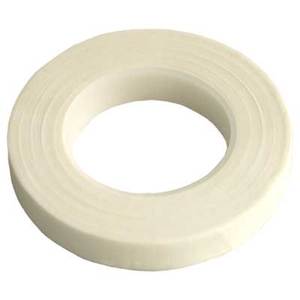 Road construction, repair or sealing: Floral Tape - White