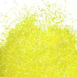 Road construction, repair or sealing: Glitter - Neon Yellow (Barco)- 10gm