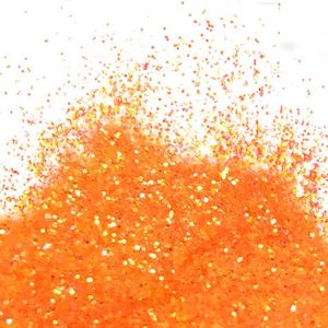 Road construction, repair or sealing: Glitter - Orange (Barco)- 10gm