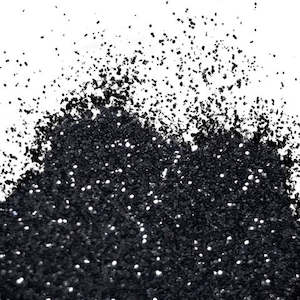 Road construction, repair or sealing: Glitter - Black (Barco)- 10gm